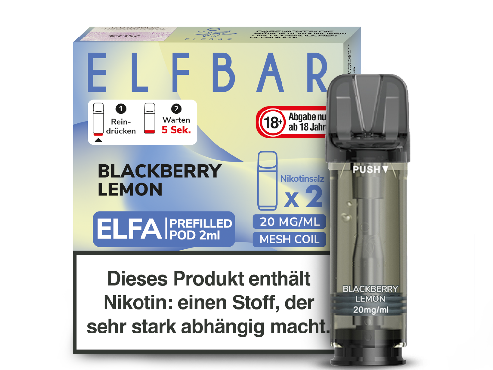 Elfbar - ELFA - Prefilled Pod - 2ml - 2er Pack