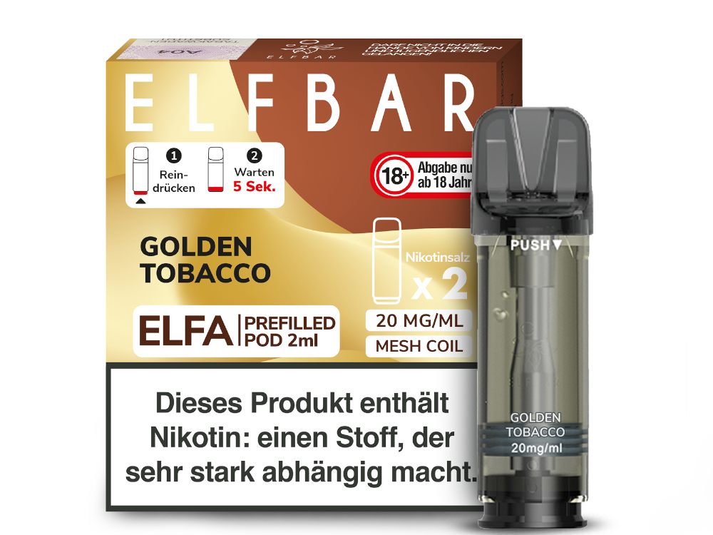 Elfbar - ELFA - Prefilled Pod - 2ml - 2er Pack