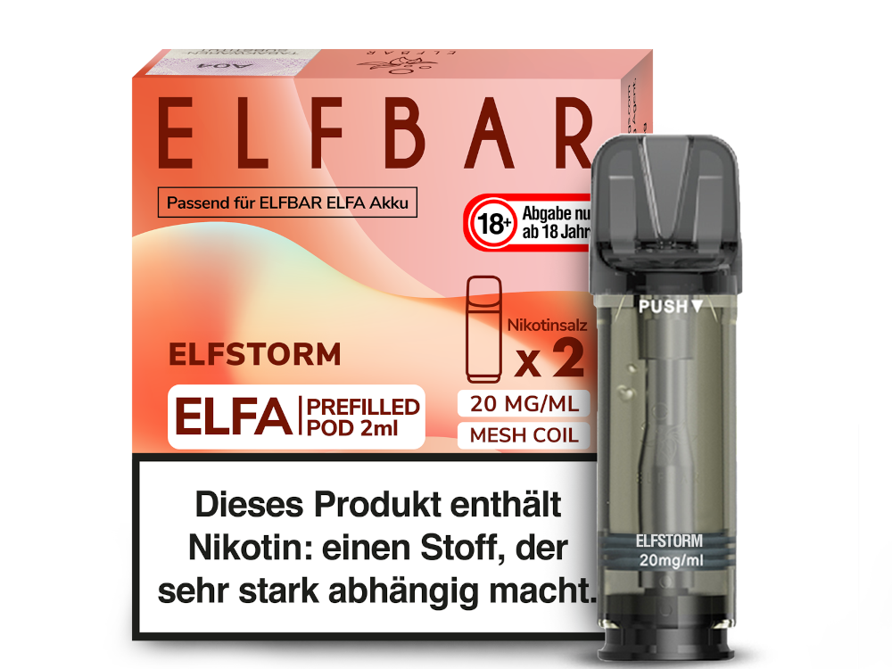 Elfbar - ELFA - Prefilled Pod - 2ml - 2er Pack
