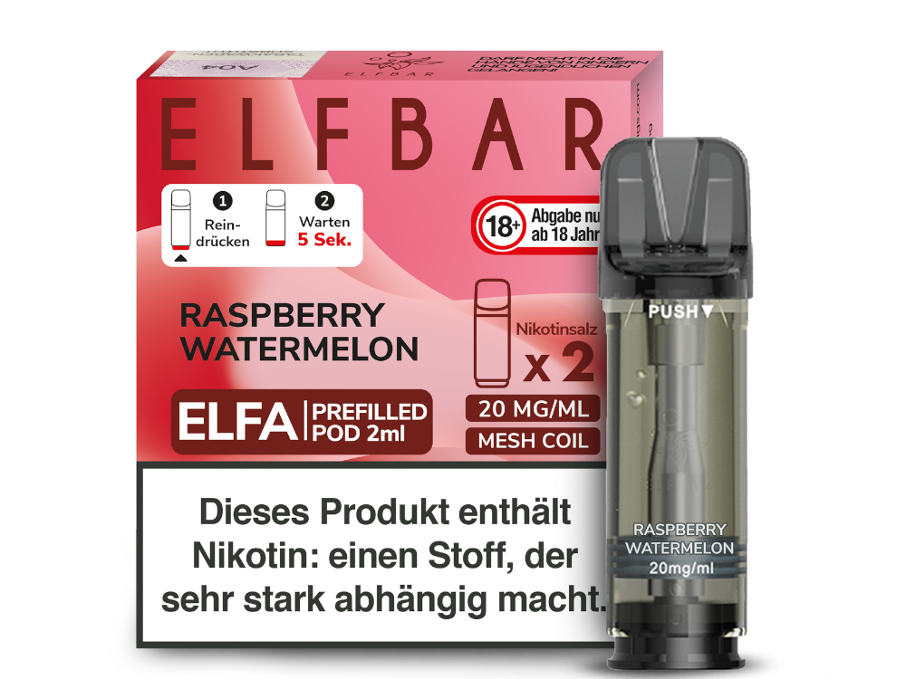 Elfbar - ELFA - Prefilled Pod - 2ml - 2er Pack