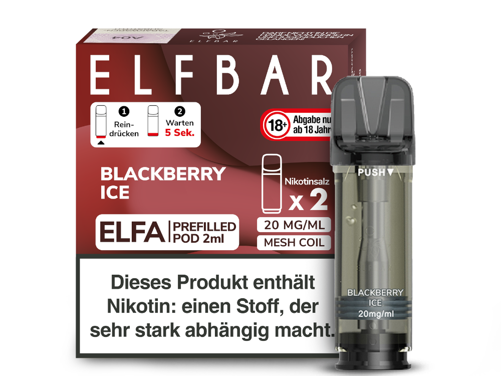 Elfbar - ELFA - Prefilled Pod - 2ml - 2er Pack