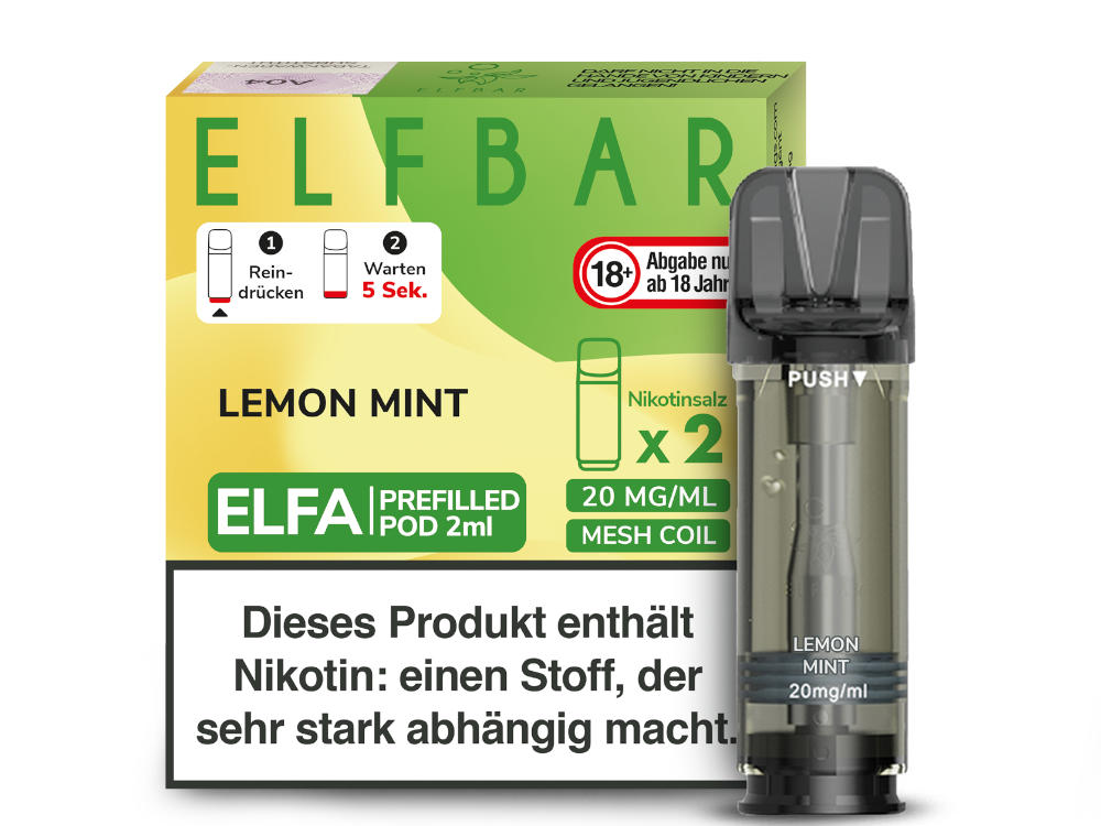 Elfbar - ELFA - Prefilled Pod - 2ml - 2er Pack