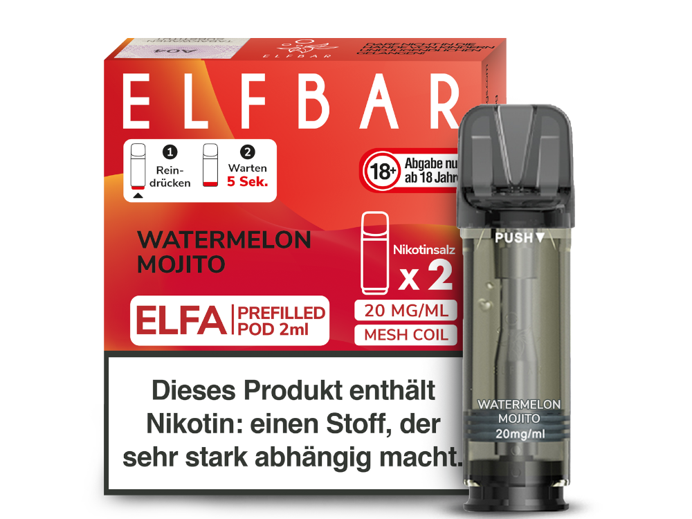 Elfbar - ELFA - Prefilled Pod - 2ml - 2er Pack