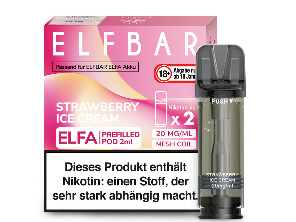 Elfbar - ELFA - Prefilled Pod - 2ml - 2er Pack