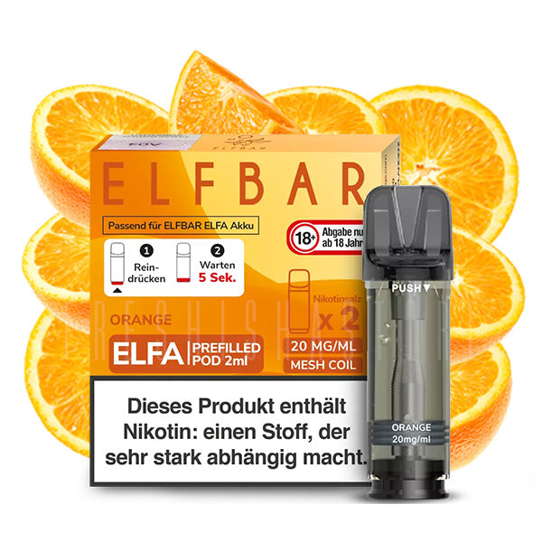Elfbar - ELFA - Prefilled Pod - 2ml - 2er Pack